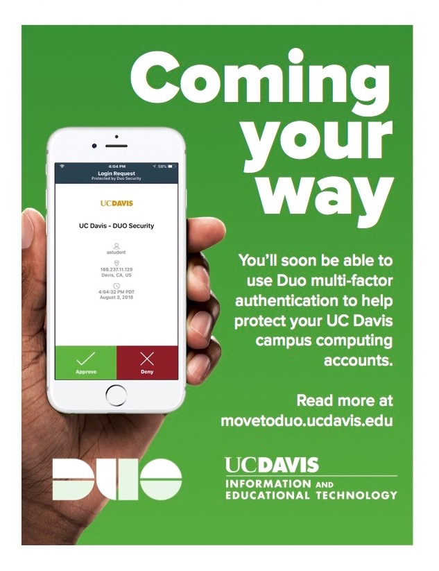 Duo message displayed on CoHo on Oct. 5