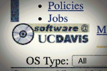 GIF of transition from software site to Software and Service Catalog