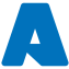 Solid Blue Azure Logo