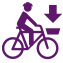 Bike Icon with basket