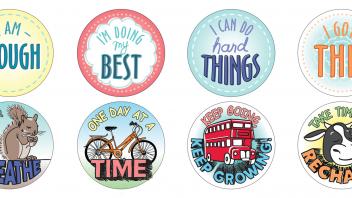 Wellbeing Stickers