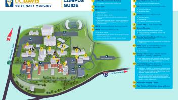 School of Veterinary Medicine campus map