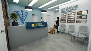 School of Veterinary Medicine Surgery Center interior concept rendering