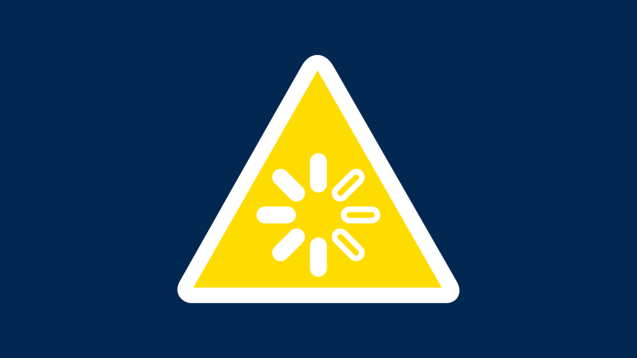 yellow alert graphic