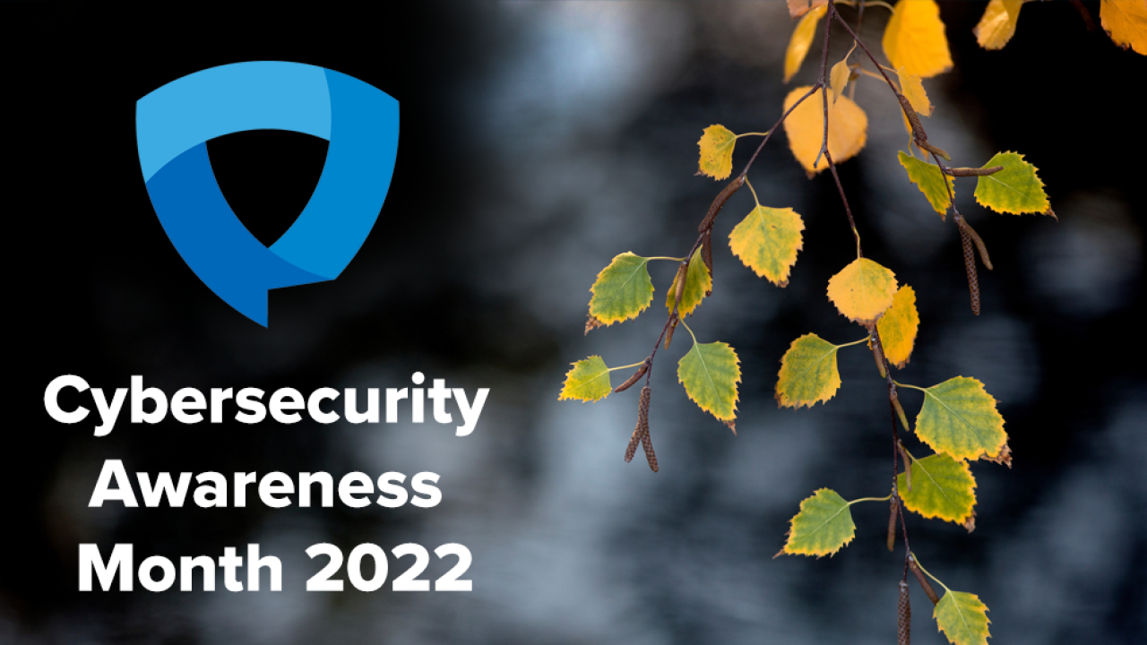 2022 Cybersecurity month logo