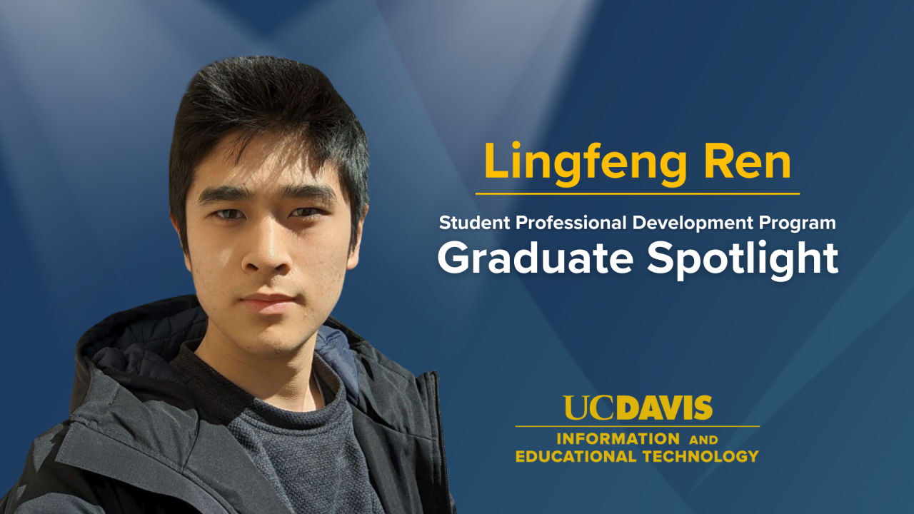 Lingfeng Ren Student Profile Graphic