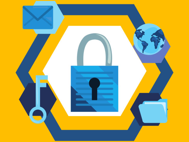 Cybersecurity awareness month graphic
