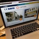 UC Davis Canvas login page
