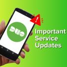 duo service update graphic